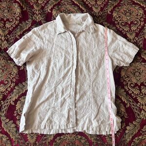 Vintage St. John’s Bay linen Button Down